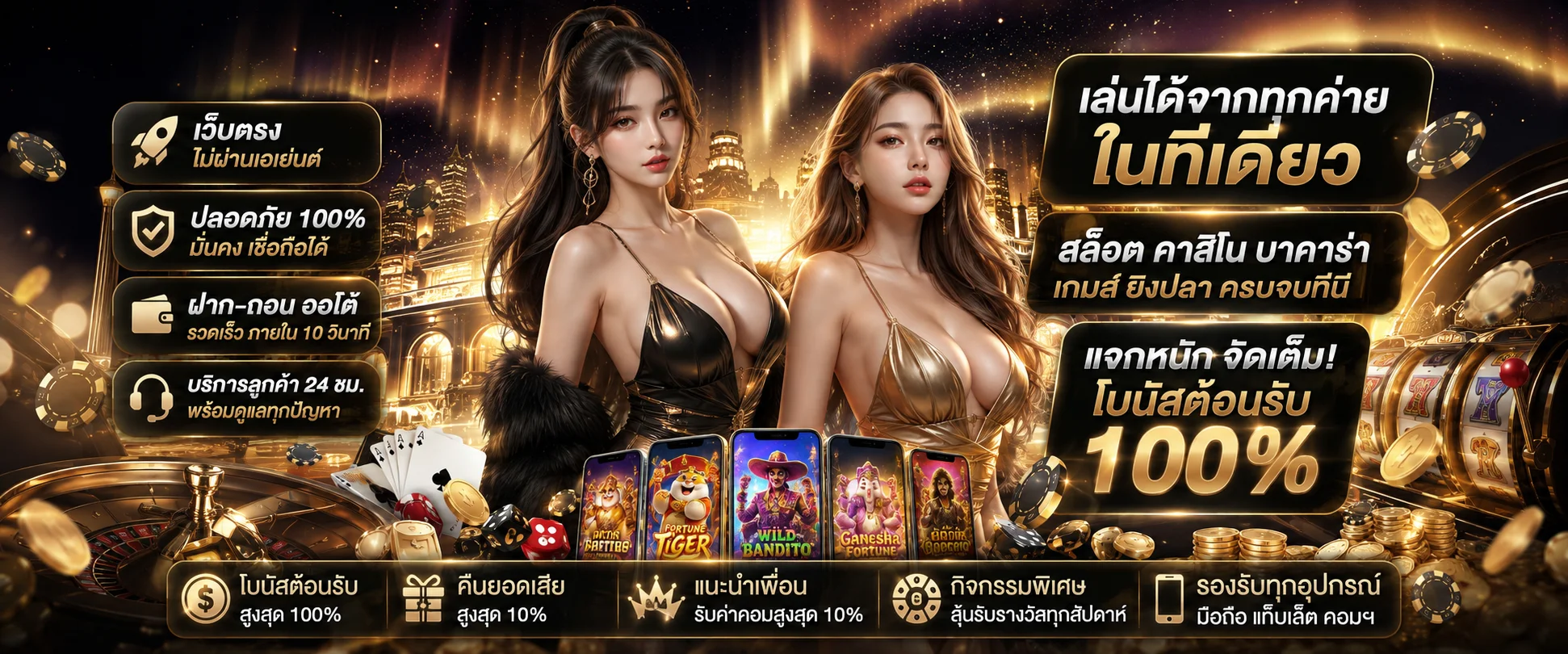 สล็อตออนไลน์เว็บตรง Sexy Casino รวมสล็อตทุกค่าย RTP สูง